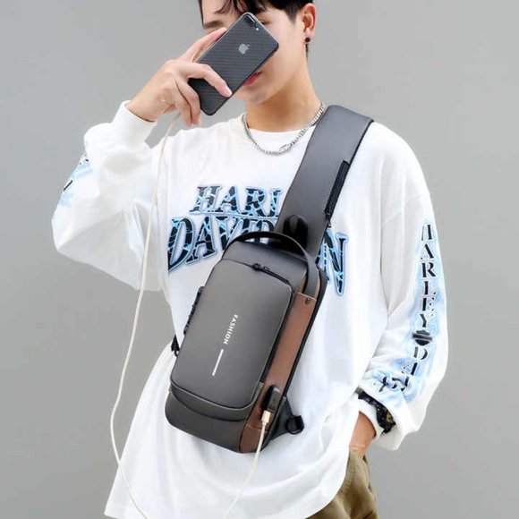 Anti-theft waterproof sports leisure multi-functional messenger business waist - Picture 6 of 7